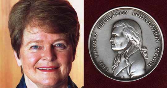 Dr. Brundtland and the Thomas Jefferson Medal